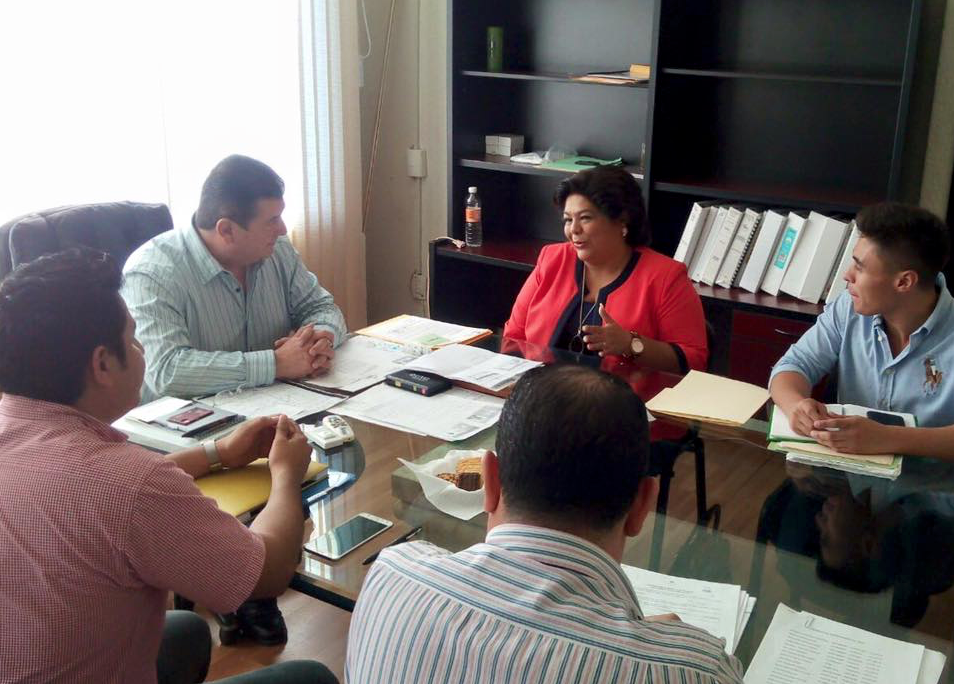Reunion de trabajo en Teapa, Tabasco