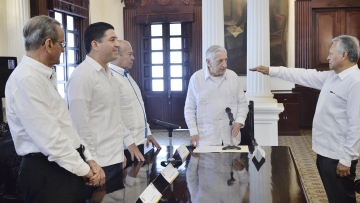 El Gobernador ANJ tomó protesta este sábado a Wilver Méndez Magaña como nuevo titular de la SDET