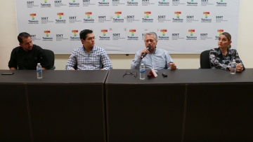 El titular de la SDET, Wilver Méndez Magaña, anunció que el Octavo Festival del Chocolate 2017