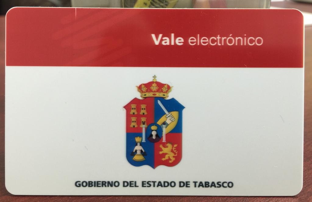 TARJETA VALE DE DESPENSA