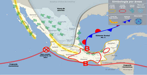 Aviso Precautorio No. 1 Convergencia Intertropical - 27/09/2024