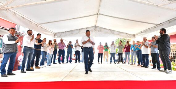 * El mandatario estatal encabezó en el Centro Integrador de Astapa, Jalapa, la 15ª Jornada de Atención al Pueblo, donde anunció las primeras 130 cirugías gratuitas de cataratas 