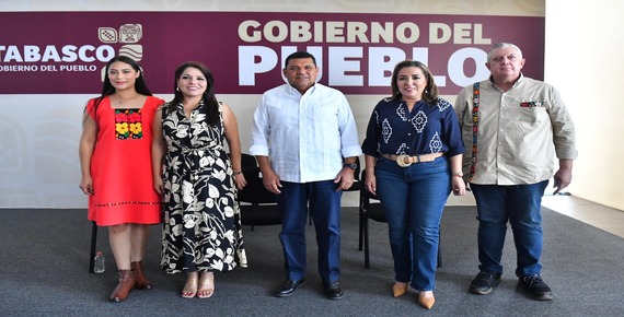 * Ante el Gobernador Javier May Rodríguez, se dio a conocer la programación del festival