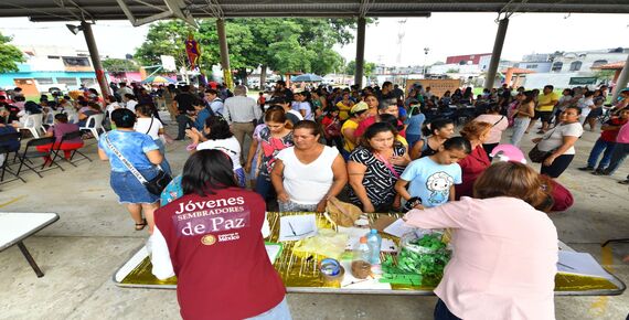 * El evento forma parte del programa Sembradores de Paz que impulsa el Gobierno de México en coordinación con la administración estatal