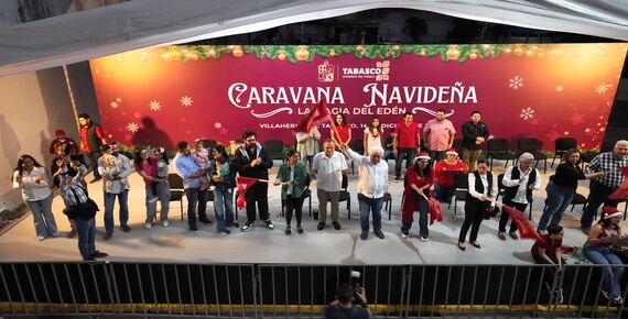 * Por más de tres horas las calles de Villahermosa se llenaron de alegría, color y felicidad
