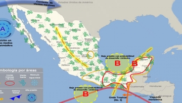 Aviso Precautorio No. 4 Aproximación de la Vaguada Monzónica - 13/06/2024