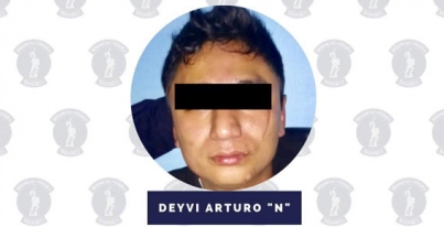 Elementos de la Policía Municipal de Cárdenas detienen en flagrancia a un sujeto que robo con violencia a un transeúnte.