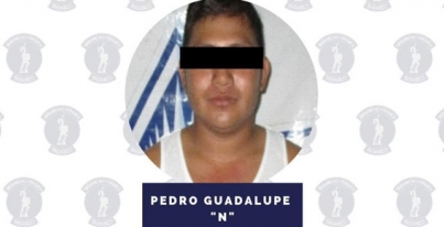 Elementos de la Policía Municipal de Tenosique detienen a 1 sujeto por violencia familiar.