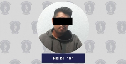 Detienen elementos municipales de Huimanguillo a un masculino por el delito de portación de arma fuego.