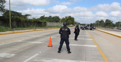 Inicia SSPC “Puntos de Control” en accesos a Villahermosa; son para proteger a las familias tabasqueñas