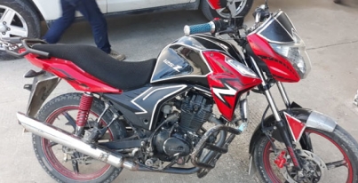 Recupera la policía de Cárdenas una motocicleta que contaba con reporte de robo