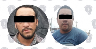 Un taxi asegurado y dos masculinos, por robo a comercio ejecutado con violencia.