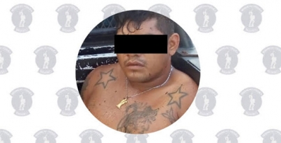 Asegura la SSPC a masculino por robo a comercio ejecutado con violencia a gasolinera