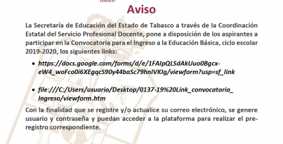 aviso