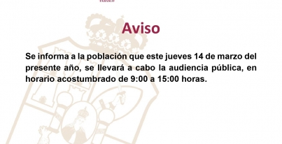 audiencia publica
