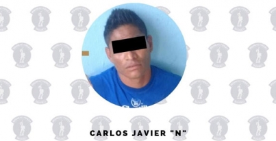 La Policía de Estatal aseguró a masculino