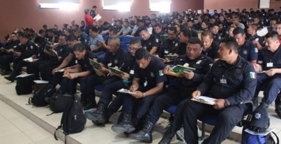 Elementos de la SSPC reciben curso para la Actualización del Certificado Único Policial (CUP)