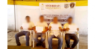 En el marco del programa “Educación En Prisión” recibieron certificado de estudio cuatro internos del Cereso de Cárdenas.