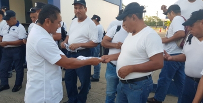 Promueve SSPC la prevención de enfermedades como Dengue, Zika y Chinkungunya entre los trabajadores de la dependencia policial.