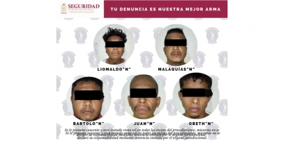 Cinco Personas Privadas de la Libertad fueron trasladadas a un centro penitenciario federal.