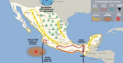 Aviso Precautorio No. 1 de la Onda Tropical No. 21