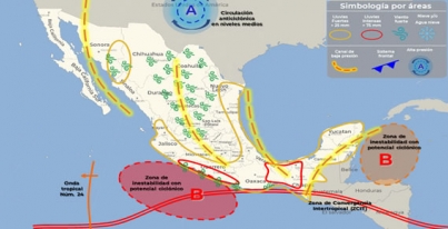 Aviso Precautorio No.1, Zona de Baja Presión 25-08-2023
