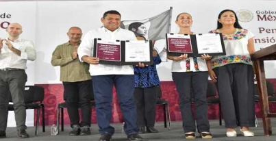 • La Presidenta de México realizó su primera visita oficial a Tabasco y reafirmó su compromiso para hacer realidad el sueño de consolidar la transformación con grandes obras y programas sociales