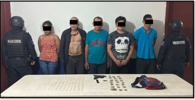 La Secretaría de Seguridad y Protección Ciudadana (SSPC) informa que fueron detenidas seis personas relacionadas con los hechos delictivos registrados el día de ayer jueves 3 de octubre en el municipio de Centro