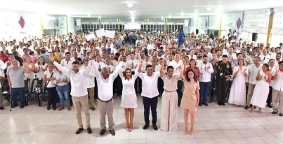 El Gobernador de Tabasco, Javier May Rodríguez, afirmó que trabajará de manera coordinada y en equipo con los presidentes municipales