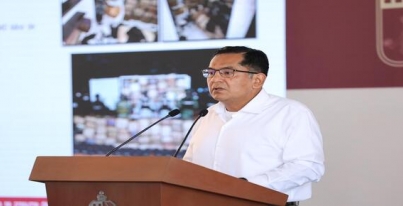* El Secretario de Seguridad Pública, Víctor Hugo Chávez Martínez destacó el trabajo coordinado entre las fuerzas estatales y federales