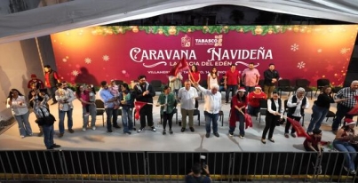 * Por más de tres horas las calles de Villahermosa se llenaron de alegría, color y felicidad