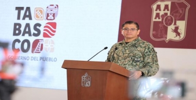 * El comandante de la 30ª. Zona Militar, Héctor Francisco Morán González, resaltó que autoridades federales y estatales realizan actividades de prevención, fortalecimiento y cercanía social