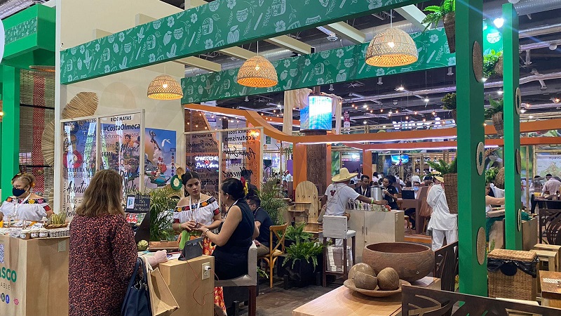 BOLETÍN 909 TURISMO VISITA SECRETARIO DE TURISMO STAND DE TABASCO, EN TIANGUIS TURISTICO 2022 23052022 (2).jpg